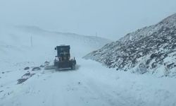 850 Metre Rakımlı Iğdır Tuzluca’da Kar Yağışı Etkili Oluyor