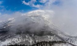 Osmaniye’de Amanos Dağları Beyaza Büründü