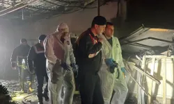 Antalya'da muz sarartma tesisinde yangın