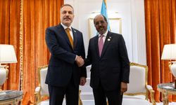 Fidan Somali Cumhurbaşkanı Mahmud ile Resmi Görüşme Gerçekleştirdi