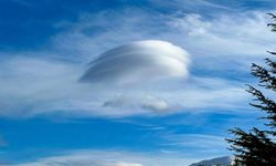 Bitlis Semalarında Oluşan Mercek Bulutları Hayran Bıraktı