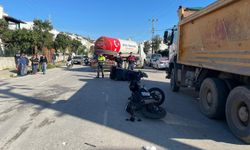 Bodrum’da Motosiklet Çarpışması Kamerada: 1 Ölü, 1 Yaralı