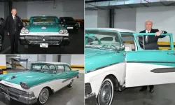 Bahçeli, koleksiyonundaki 1958 model Ford Fairlane'i hediye etti