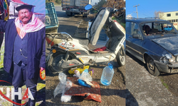 Otomobille Çarpışan Elektrikli Bisiklet Sürücüsü Hayatını Kaybetti