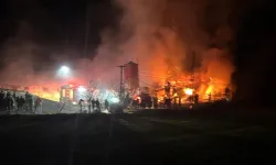 Bolu'da 7 Bin Kapasiteli Kümes Yandı