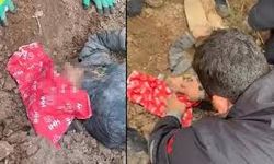 Kayıp Olarak Aranan Çocuk Başından Yaralı Vücudunun Bir Kısmı Toprağa Gömülü Bulundu