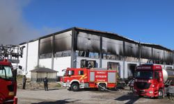 Denizli’de Filtre Üretimi Yapılan Fabrikada Yangın Paniği