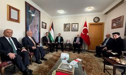 Destici’den Filistin’in Ankara Büyükelçiliği’ne Hayırlı Olsun Ziyareti