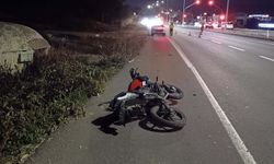 Devrilen Motosikletteki Halil Hayatını Kaybetti