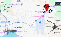 Antalya Açıklarında 3.8 Büyüklüğünde Deprem Meydana Geldi