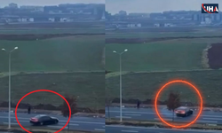 Drift Yapan Sürücünün Ehliyetine El Konuldu