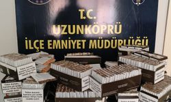 Edirne’de Bir İş Yerinde 12 Bin 920 Adet Dolu Sigara Makaronu Bulundu