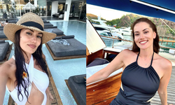 Fahriye Evcen ile Çocukları Alışverişe Çıktı