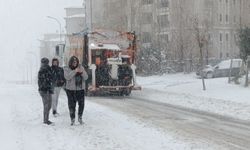 Gaziantep’te Etkili Olan Kar Ulaşımı Zorlaştırdı