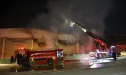 Gaziantep’te ambalaj fabrikasında yangın
