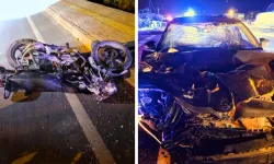 Hatay'da otomobilin çarptığı motosikletteki iki kardeş can verdi