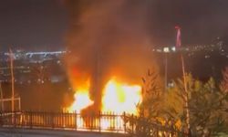 İstanbul – Beylikdüzü’nde Çocuk Parkında Yangın Çıktı