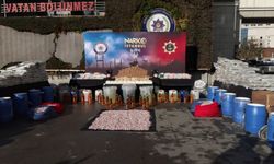 İstanbul’da 1 Ton 144 Kilo Yasaklı Madde Emniyette Sergilendi