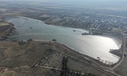 Kuruyan Ulaş Gölü,Kasım Yağışlarının Etkisiyle Yeniden Doldu