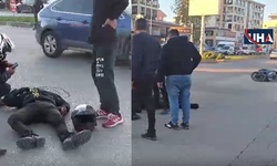 Antalya’da Kazadan Kaçmak İsterken Yola Savruldu, Yaralandı