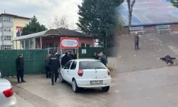 Kızına şantaj yapan kişiyi lise bahçesinde silahla rehin aldı!