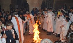 Mardin’de Süryanilerden Doğuş Bayramı Kutlaması