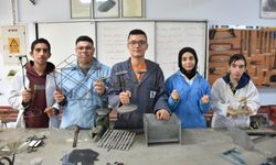 Metal, Özel Öğrencilerin Ellerinde Sanata Dönüşüyor