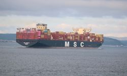 “MSC Türkiye”nin Çanakkale Boğazı Geçişi Tamamlandı