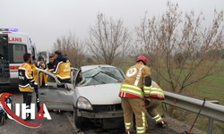 Manisa’da Refüje Çarpan Otomobil Kişinin Ölümüne Yol Açtı