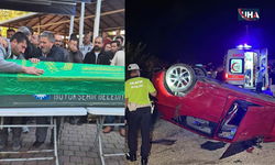 Otomobil Yoldan Çıktı, Takla Attı: 2 Can Kaybı , 2 Yaralı