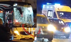 Yolcu Otobüsü ve Midibüs Çarpıştı, 1 Kişi Yaralandı