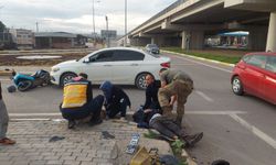 Otomobil ile Motosiklet Çarpıştı: 2 Kişi Yaralandı