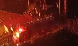 Ordu'da 2 Katlı Ahşap Evde Yangın Çıktı