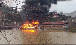 Sera Gölü Kıyısında Bulunan Turistik Tesis Yandı