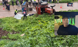 Devrilen Traktörün Altında Kalan Sürücü Öldü