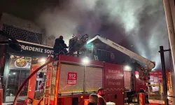 Sakarya'da hırdavat dükkanında yangın