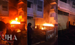 Ümraniye’de İş Yerindeki Yangın İtfaiye Tarafından Söndürüldü