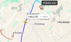 Ankara Esenboğa Havalimanı'ndan Kalkan Özel Bir Jet İle Radar Bağlantısı Kesildi