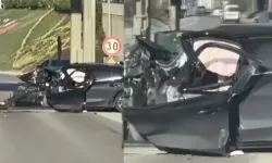 TEM’de Otomobilin Beton Bariyere Çarpması Sonucu Anne ve Oğlu Yaşamını Yitirdi