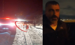 Kayseri’de Kar Yağışı Sonrası Otomobilde Mahsur Kalan 2 Kişi Kurtarıldı