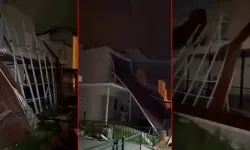 Aydın’da Etkili Fırtına Çatılar ve Ağaçlarda Hasara Yol Açtı