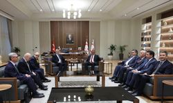 KKTC’deki Temaslarda Bakan Bolat, Cumhurbaşkanı Erhürman ile Görüştü