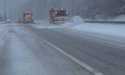 Bolu Dağı’nda Yoğun Kar Yağışı
