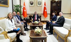Cumhurbaşkanı Yardımcısı Yılmaz’dan ABD Büyükelçisine Kabul