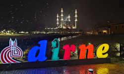 Edirne’de Yüksek Noktalar Kar Yağışıyla Beyaza Döndü