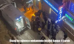 Elazığ’da mekânda yaşanan olayda 4 kişi yaralandı