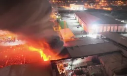 Düzce’de Fabrikada Çıkan Yangına Ekipler Müdahale Etti