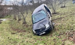 Hafif Ticari Araç Fındık Bahçesine Düştü: Bir Kişi Hayatını Kaybetti, İki Yaralı Var