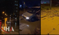 Adana’da Etkili Sağanak Hayatı Olumsuz Etkiledi