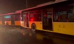 İstanbul Başakşehir'de 3 İETT Otobüsü Çarpıştı; 5 Yaralı